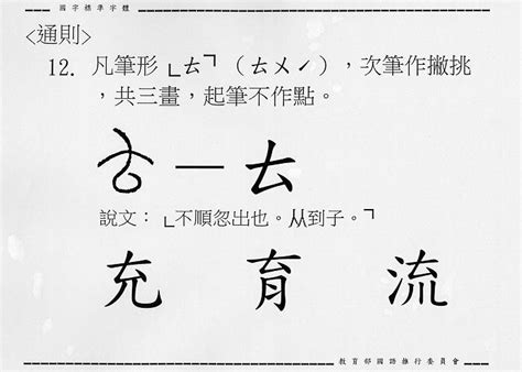 亠意思|「ㄊ」是什麼意思，「育」「㐬」與之有關嗎？